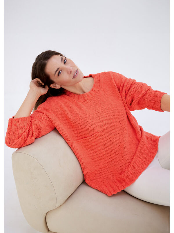 Lana Grossa PULLOVER Riccio - Strikkeoppskrift (NO)
