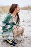 Lana Grossa CARDIGAN Picasso - Strikkeoppskrift (DK)