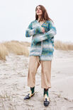 Lana Grossa CARDIGAN Picasso - Strikkeoppskrift (DK)