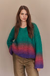 Lana Grossa PULLOVER Silkhair - Strikkeoppskrift (DK)