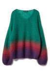 Lana Grossa PULLOVER Silkhair - Strikkeoppskrift (DK)