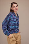Lana Grossa JAKKE Cool Merino Color - Strikkeoppskrift (DK)
