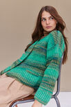 Lana Grossa CARDIGAN Picasso - Strikkeoppskrift (DK)