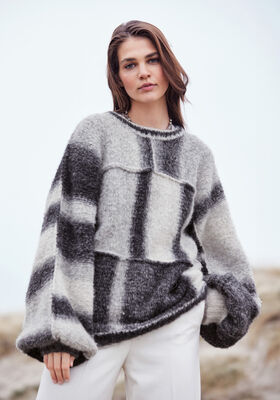 PULLOVER Gigante - Strikkeoppskrift (DK) fra Lana Grossa