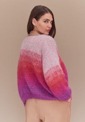 KORT CARDIGAN Silkhair - Strikkeoppskrift (DK) fra Lana Grossa
