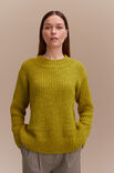 Lana Grossa PULLOVER Cool Merino - Strikkeoppskrift (DK)
