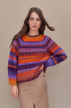 Lana Grossa TOPDOWN-PULLOVER Gigante - Strikkeoppskrift (DK)