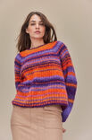 Lana Grossa TOPDOWN-PULLOVER Gigante - Strikkeoppskrift (DK)