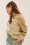 Lana Grossa T-SHIRT Cottonhair - Strikkeoppskrift (DK)