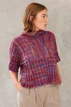 Lana Grossa T-SHIRT Cotonella Multi - Strikkeoppskrift (DK)