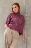 Lana Grossa T-SHIRT Cotonella Multi - Strikkeoppskrift (DK)