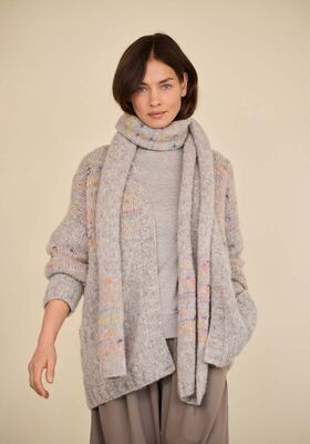 CARDIGAN Alpaca Air II & Cassata fra Lana Grossa