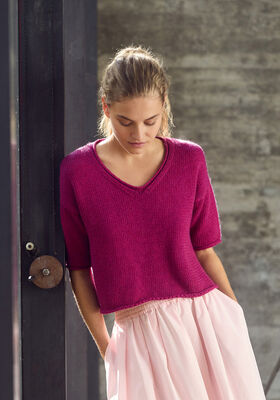 V-SHIRT Summer Softness fra Lana Grossa