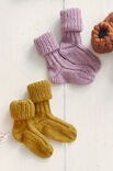 Lana Grossa BABYSOKKER Meilenweit 50g Cashmere - Strikkeoppskrift (NO)