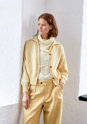 CARDIGAN GERDA I Cool Wool Superbig fra Lana Grossa