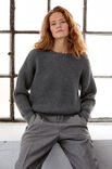 Lana Grossa PULLOVER MARTA I Cool Wool Big Mélange