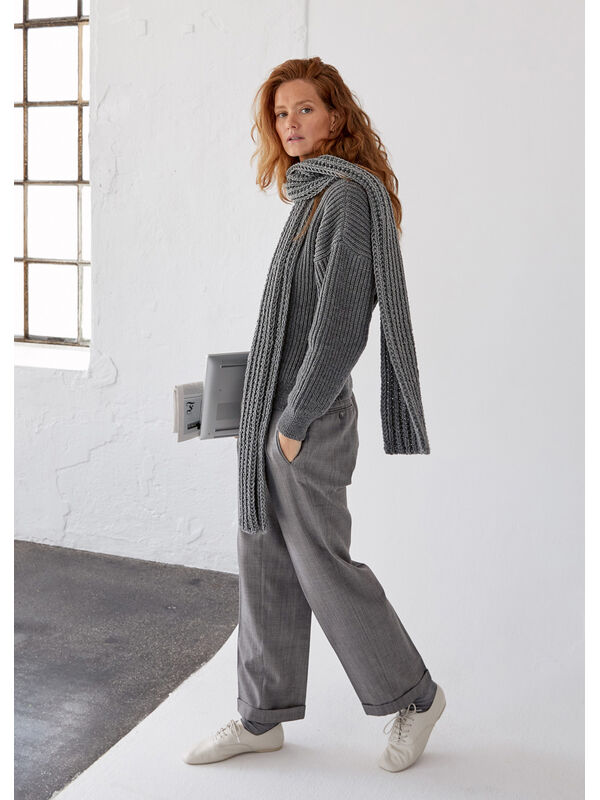 Lana Grossa SKJERF Cool Wool Superbig Mélange
