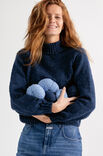 Lana Grossa GENSER HANNAH II Cool Wool Big Dots