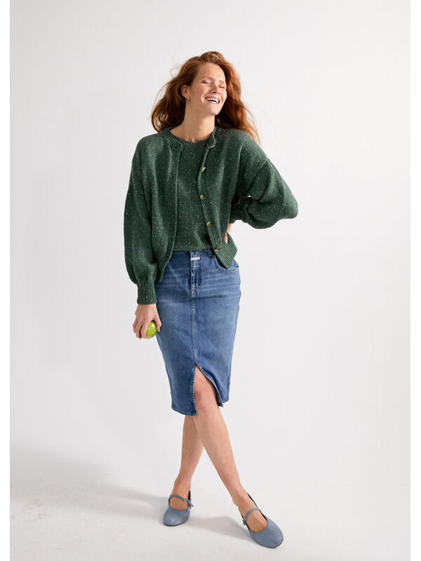 Lana Grossa CARDIGAN GERDA IV Cool Wool Big Dots