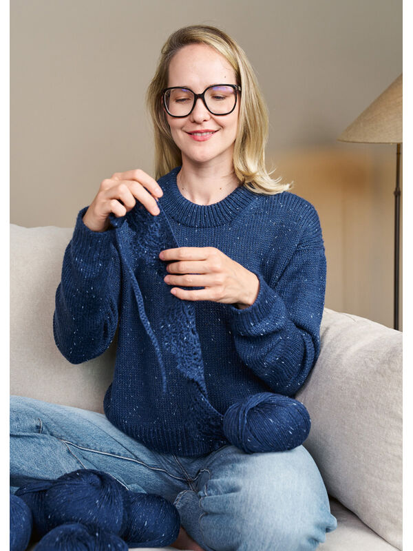 Lana Grossa sinchens GENSER II Cool Wool Big Dots