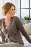 Lana Grossa JACKE Cool Wool Big Melange - Strikkeoppskrift (NO)