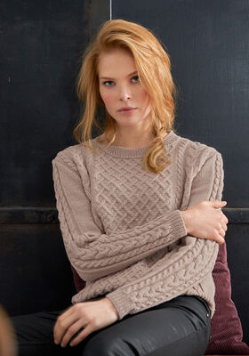 FLETTEGENSER Cool Wool - Strikkeoppskrift (NO) fra Lana Grossa