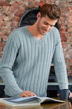 Lana Grossa PULLOVER (Mann) Cool Wool Big - Strikkeoppskrift (NO)
