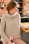 Lana Grossa PULLOVER Bingo Melange - Strikkeoppskrift (NO)