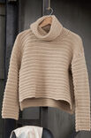 Lana Grossa PULLOVER Bingo Melange - Strikkeoppskrift (NO)