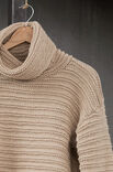 Lana Grossa PULLOVER Bingo Melange - Strikkeoppskrift (NO)