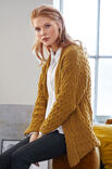 Lana Grossa CARDIGAN Cool Wool Big Melange - Strikkeoppskrift (NO)
