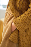 Lana Grossa CARDIGAN Cool Wool Big Melange - Strikkeoppskrift (NO)