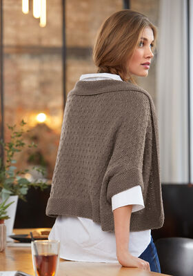 VEST Cool Wool Big - Strikkeoppskrift (NO) fra Lana Grossa