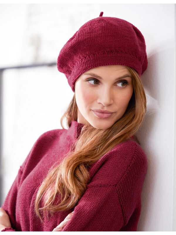 Lana Grossa BASKERLUE Cool Wool Big Ombra - Strikkeoppskrift (NO)