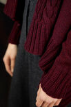 Lana Grossa JACKE Cool Wool Big Melange - Strikkeoppskrift (NO)