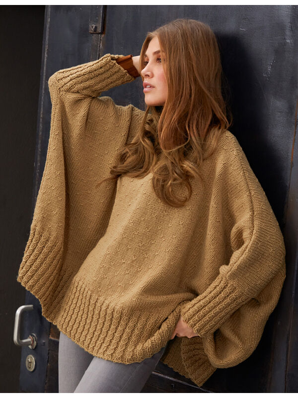 Lana Grossa PONCHO Bingo - Strikkeoppskrift (NO)