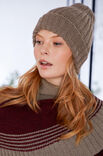 Lana Grossa RIBBESTRIKKET LUE Cool Wool Big Melange - Strikkeoppskrift (NO)