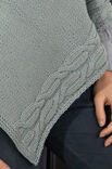 Lana Grossa PONCHO Cool Wool Big - Strikkeoppskrift (NO)