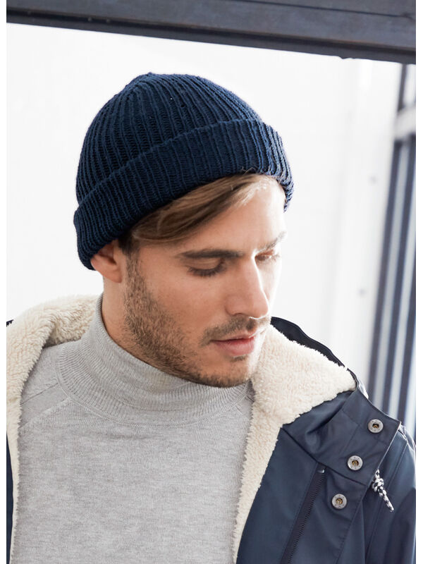 Lana Grossa LUE (MANN) Cool Wool - Strikkeoppskrift (NO)
