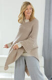 Lana Grossa PONCHO Merino Uno - Strikkeoppskrift (DK)