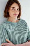 Lana Grossa PULLOVER Cool Wool - Strikkeoppskrift (NO)