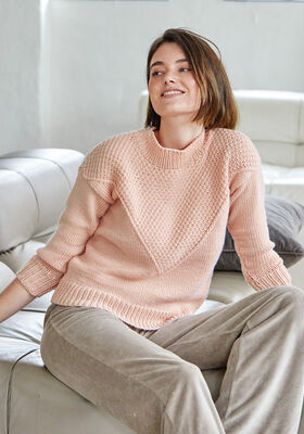 PULLOVER Bingo - Strikkeoppskrift (NO) fra Lana Grossa