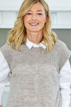 Lana Grossa PULLOVER Cool Wool Cashmere - Strikkeoppskrift (DK)