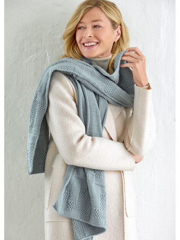 Lana Grossa STOLA Cool Wool - Strikkeoppskrift (DK)