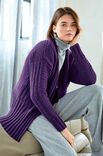 Lana Grossa CARDIGAN Bingo Mélange (GOTS) - Strikkeoppskrift (DK)