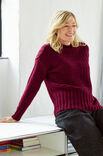 Lana Grossa PULLOVER Cool Wool Big - Strikkeoppskrift (DK)