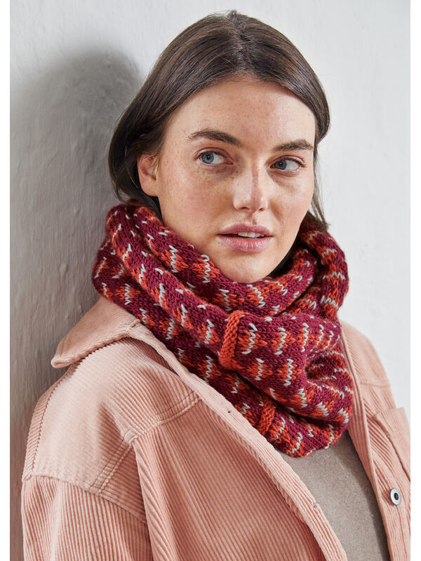 Lana Grossa DUBBEL-LOOP Cool Wool Big - Strikkeoppskrift (DK)