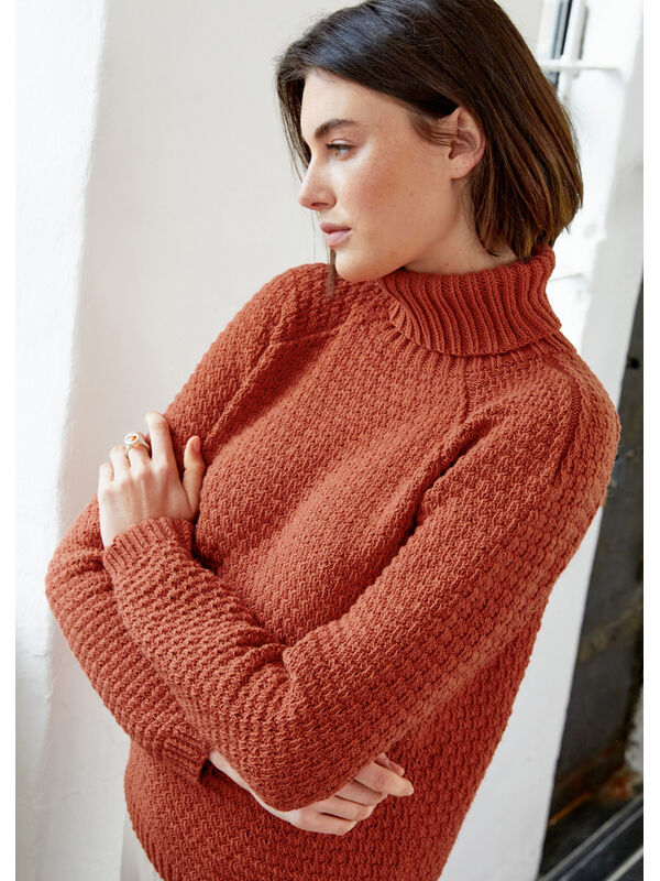 Lana Grossa RAGLANPULLOVER Cool Wool - Strikkeoppskrift (NO)