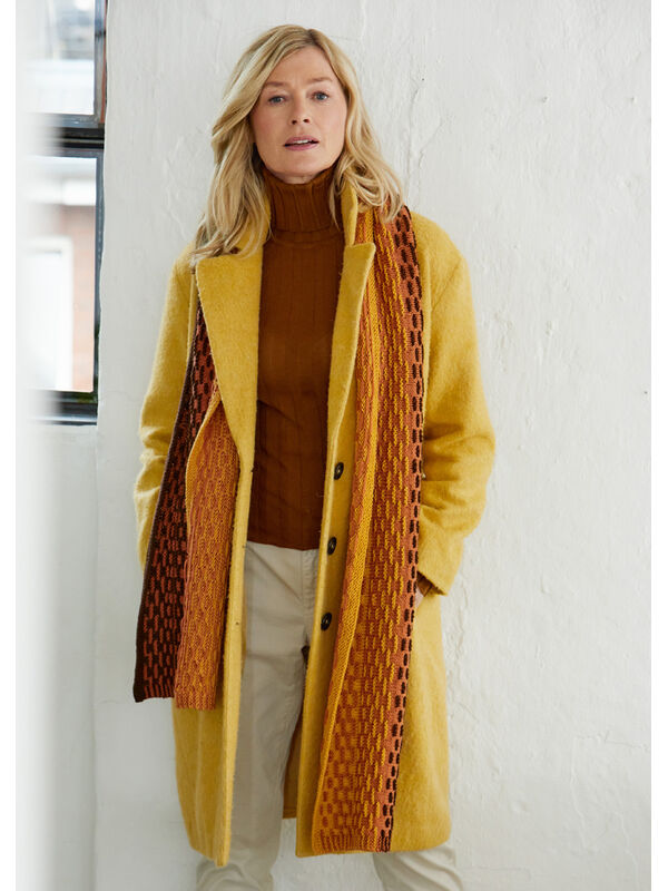 Lana Grossa SKJERF Cool Wool - Strikkeoppskrift (DK)