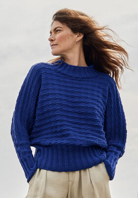 FLAGGERMUSGENSER Cool Wool Big - Strikkeoppskrift (NO) fra Lana Grossa